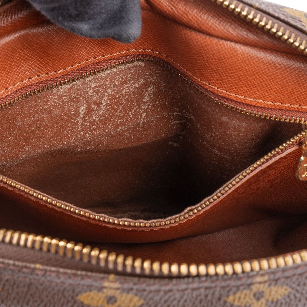 Louis Vuitton Louis Vuitton Canvas Monogram Jeune Fille GM Crossbody Bag Bruin