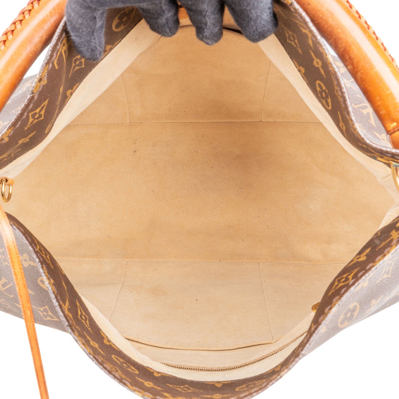 Louis Vuitton Louis Vuitton Canvas Monogram Artsy MM Handbag Bruin