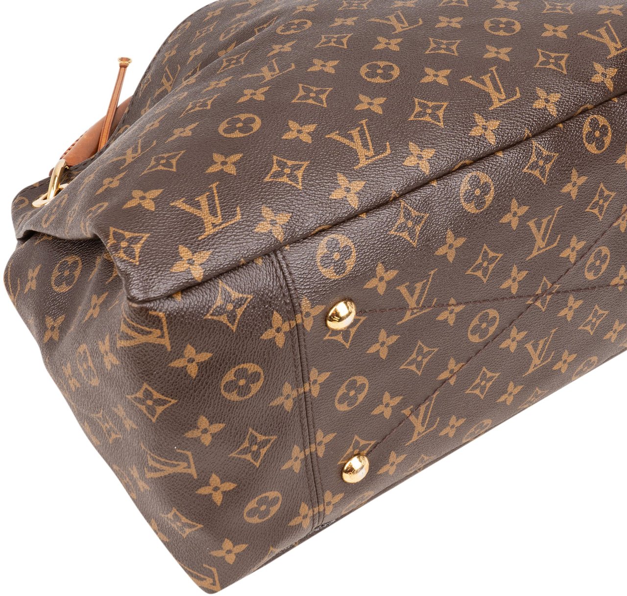 Louis Vuitton Louis Vuitton Canvas Monogram Artsy MM Handbag Bruin