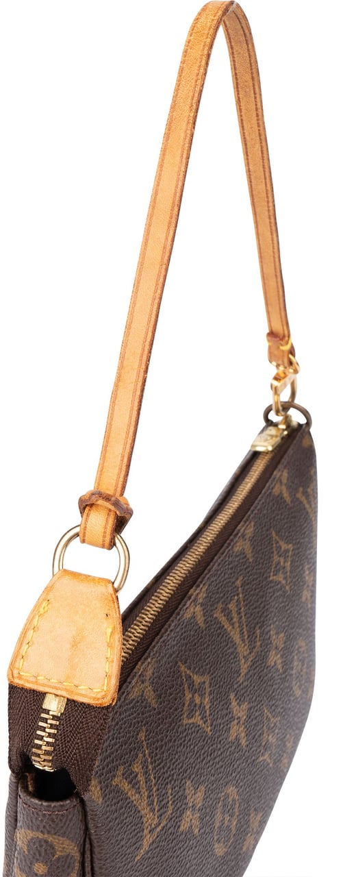 Louis Vuitton Louis Vuitton Canvas Monogram Pochette Accessoire Handbag Bruin