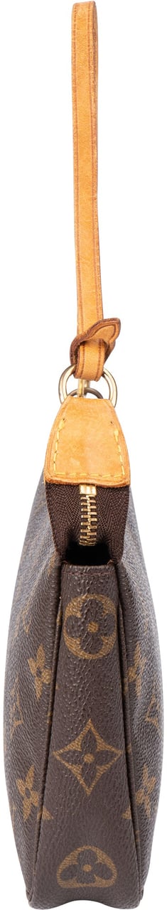 Louis Vuitton Louis Vuitton Canvas Monogram Pochette Accessoire Handbag Bruin