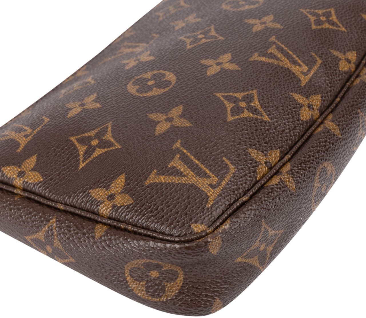 Louis Vuitton Louis Vuitton Canvas Monogram Pochette Accessoire Handbag Bruin