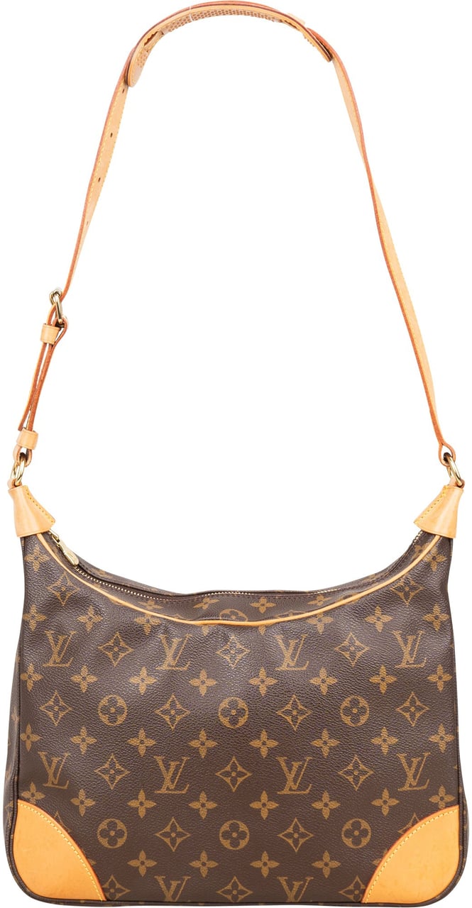Louis Vuitton Louis Vuitton Canvas Monogram Boulogne Shoulder Bag Bruin
