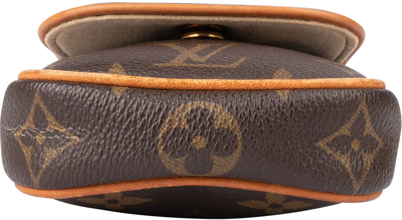 Louis Vuitton Canvas Monogram Pochette Cancun Mini Shoulder Bag M60018 Bruin