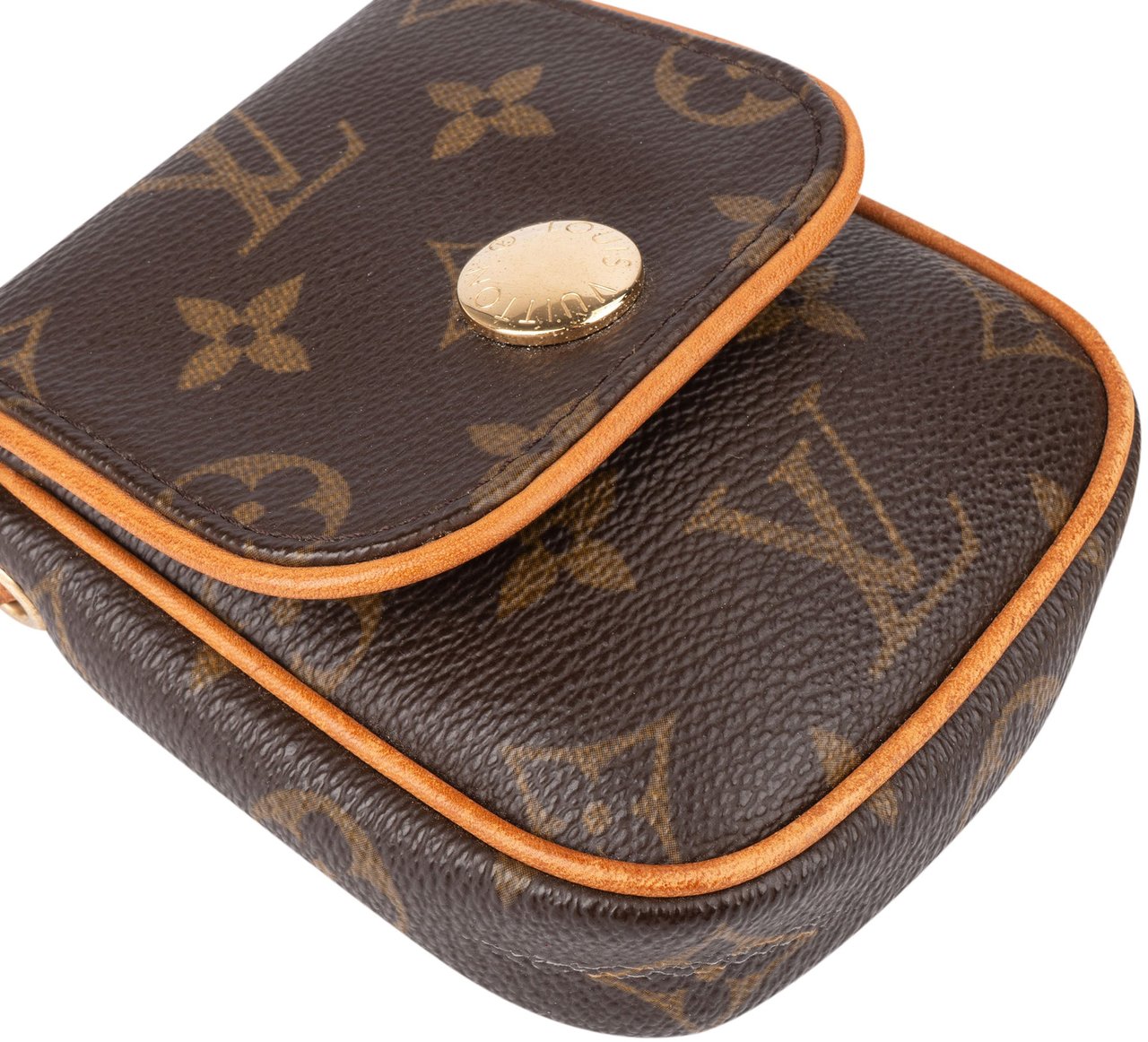 Louis Vuitton Louis Vuitton Canvas Monogram Pochette Cancun Mini Shoulder Bag M60018 Bruin