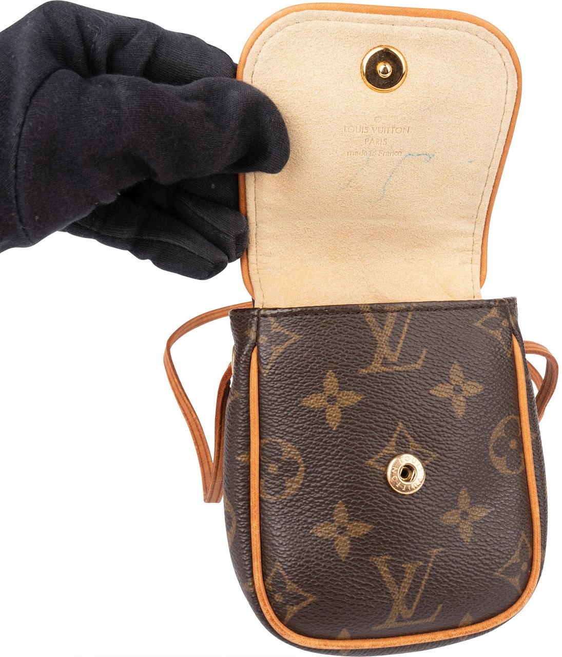 Louis Vuitton Louis Vuitton Canvas Monogram Pochette Cancun Mini Shoulder Bag M60018 Bruin