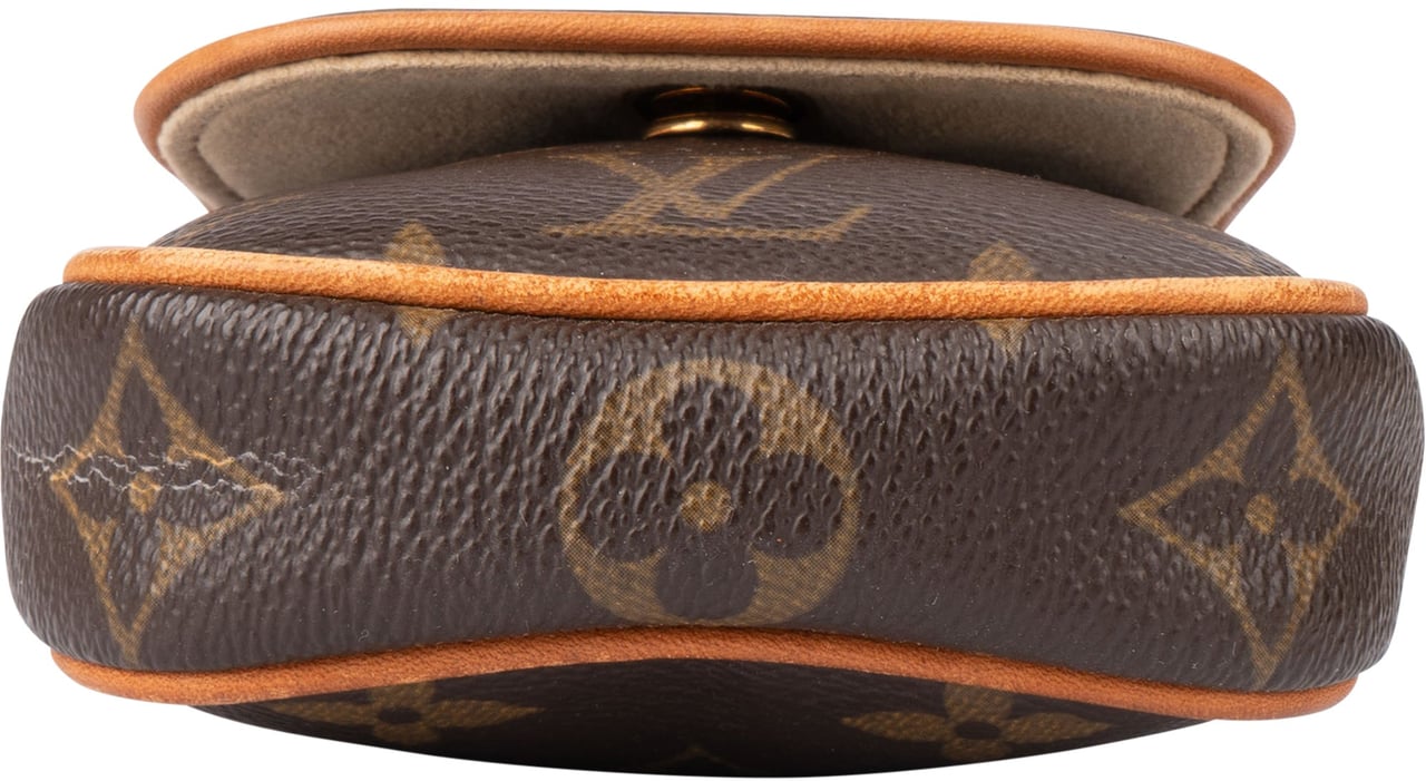 Louis Vuitton Louis Vuitton Canvas Monogram Pochette Cancun Mini Shoulder Bag M60018 Bruin