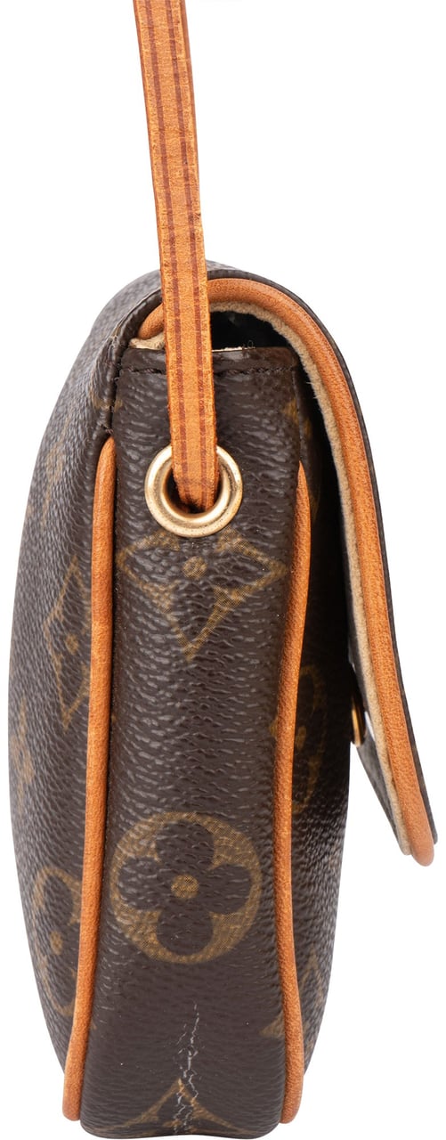 Louis Vuitton Louis Vuitton Canvas Monogram Pochette Cancun Mini Shoulder Bag M60018 Bruin