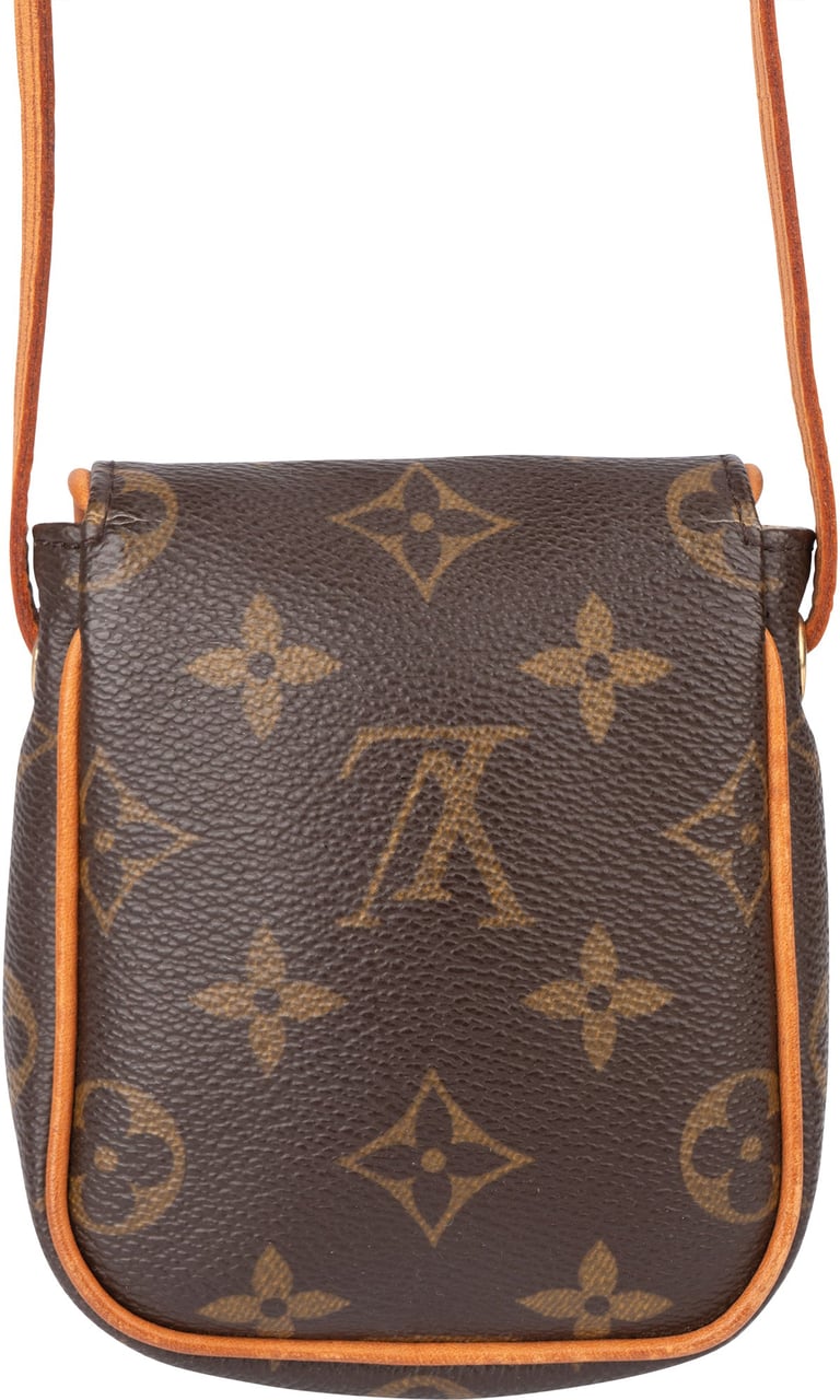 Louis Vuitton Louis Vuitton Canvas Monogram Pochette Cancun Mini Shoulder Bag M60018 Bruin