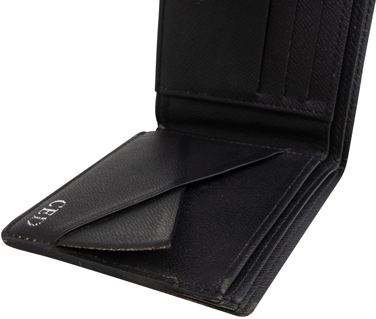 Louis Vuitton Louis Vuitton Canvas Eclipse Monogram Slender Wallet Zwart