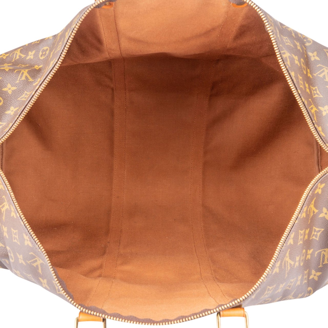 Louis Vuitton Louis Vuitton Canvas Monogram Keepall 60 Bandouliere Bruin