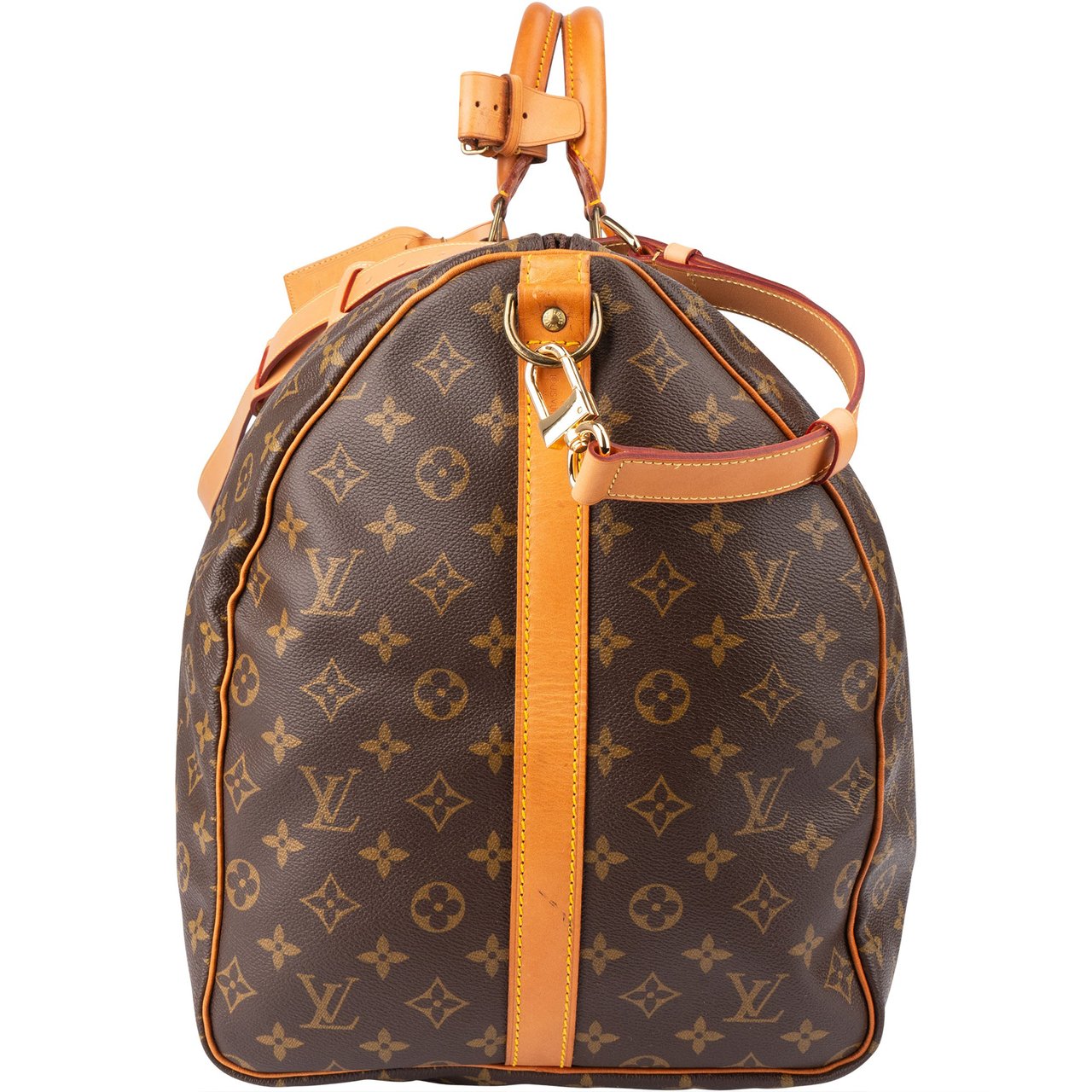 Louis Vuitton Louis Vuitton Canvas Monogram Keepall 60 Bandouliere Bruin