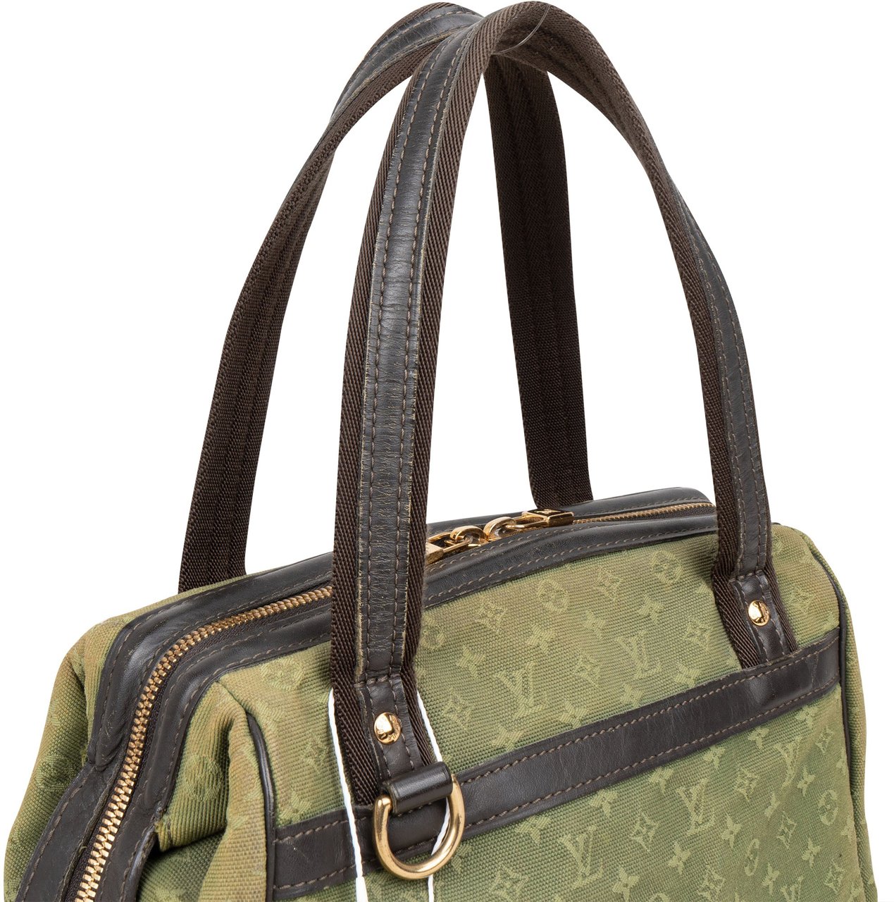 Louis Vuitton Louis Vuitton Mini Lin Monogram Josephine PM Handbag Groen