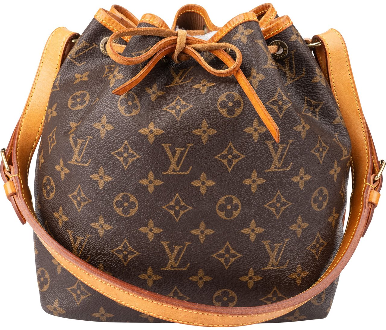 Louis Vuitton Louis Vuitton Canvas Monogram Sac Noe Petit Shoulder Bag Bruin