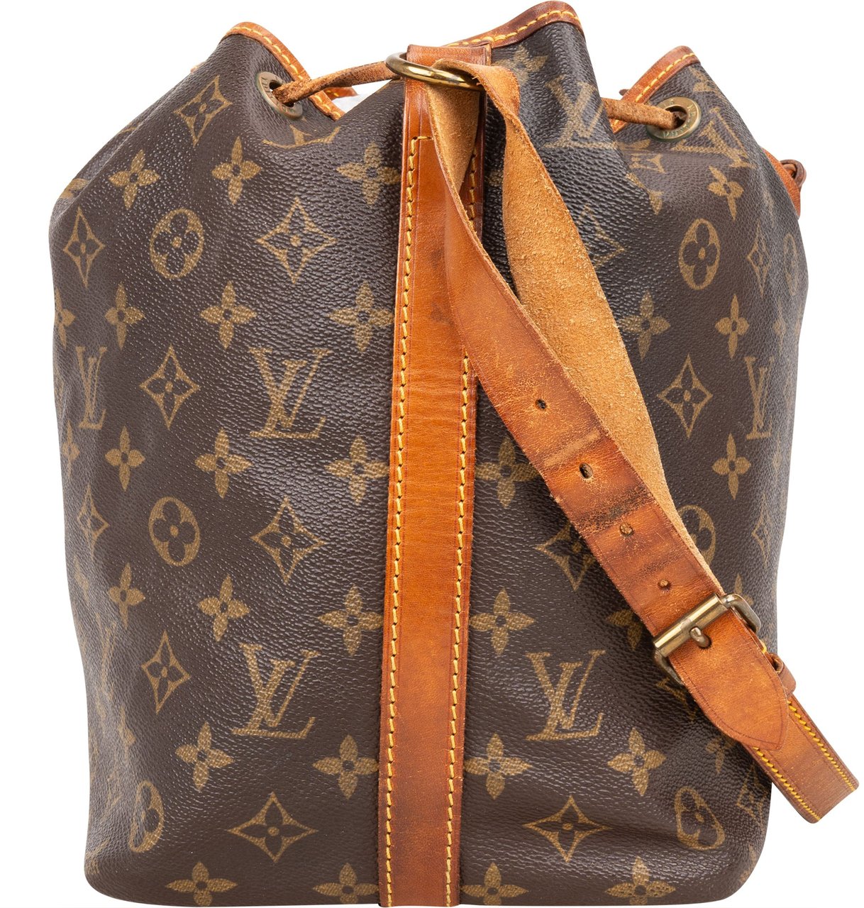 Louis Vuitton Louis Vuitton Canvas Monogram Sac Noe Petit Shoulder Bag Bruin
