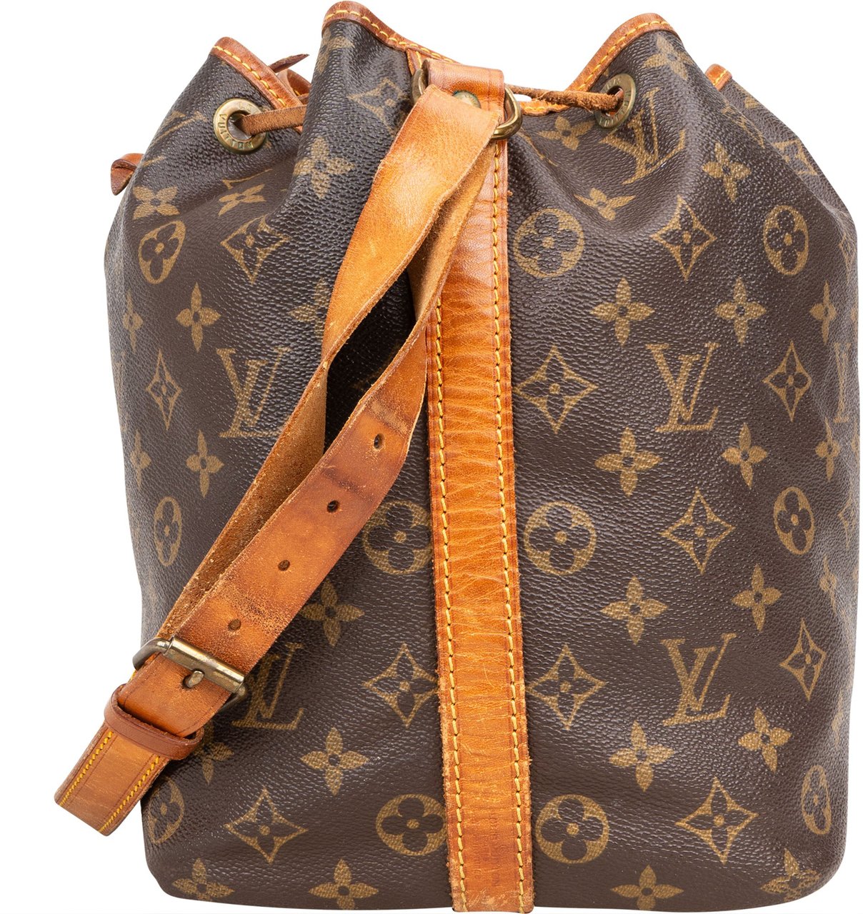 Louis Vuitton Louis Vuitton Canvas Monogram Sac Noe Petit Shoulder Bag Bruin