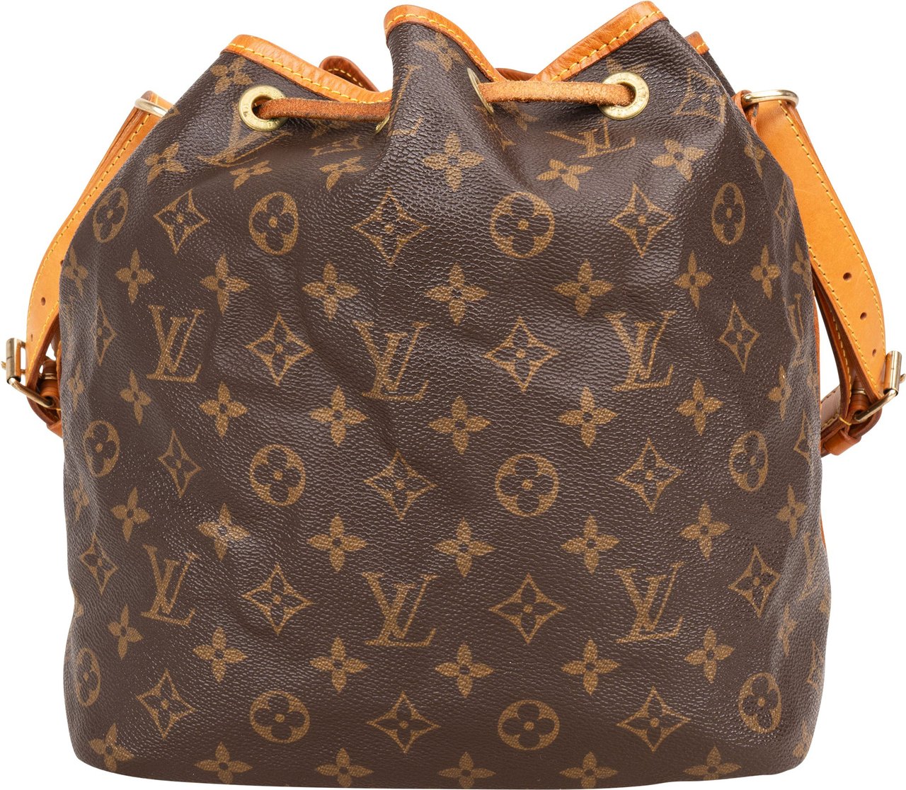 Louis Vuitton Louis Vuitton Canvas Monogram Sac Noe Petit Shoulder Bag Bruin