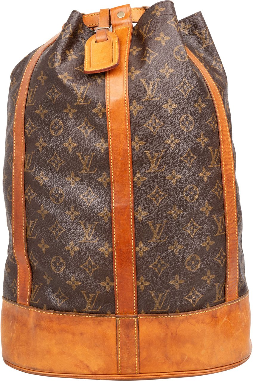 Louis Vuitton Louis Vuitton Canvas Monogram Randonnee Backpack Bruin