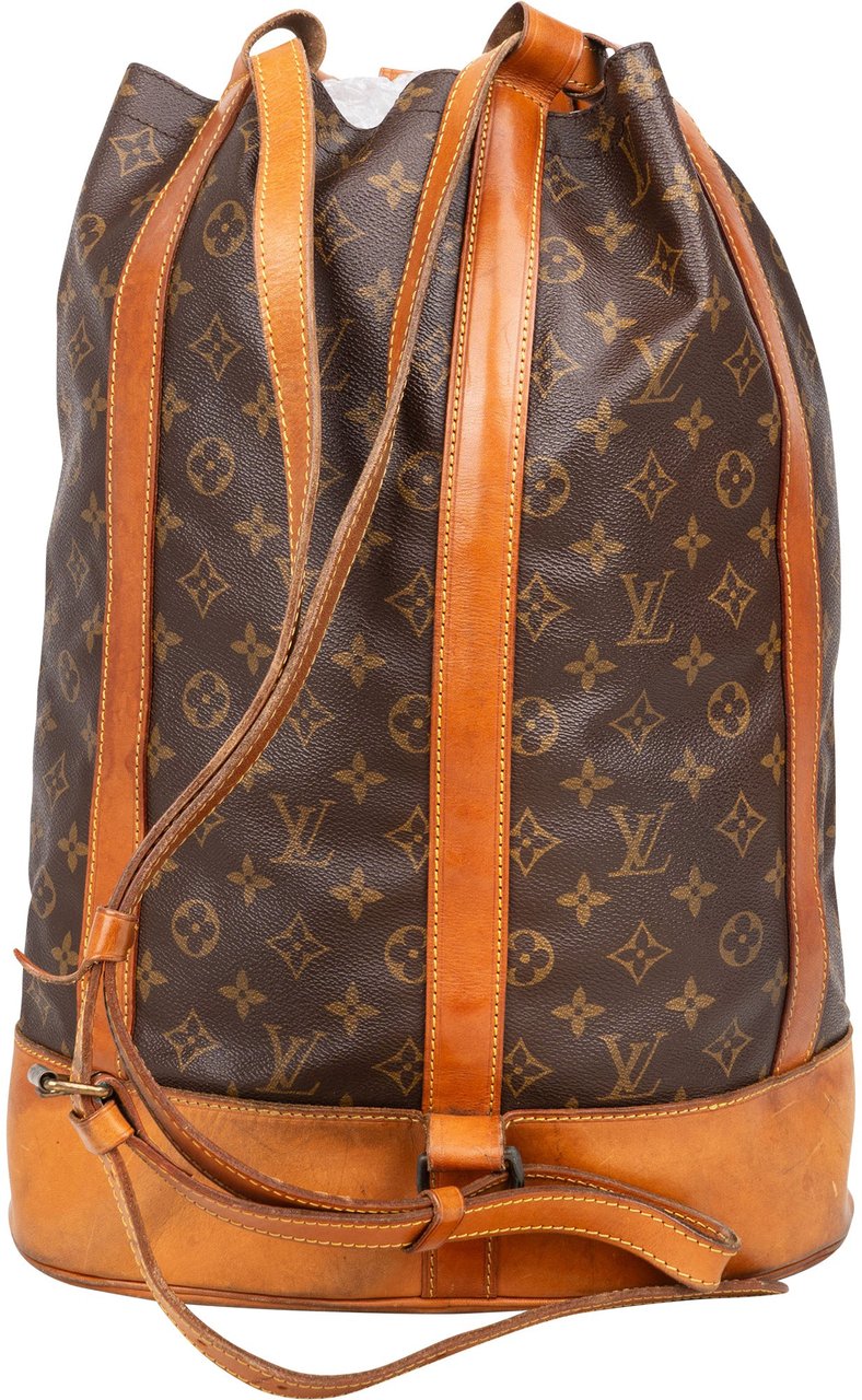 Louis Vuitton Louis Vuitton Canvas Monogram Randonnee Backpack Bruin