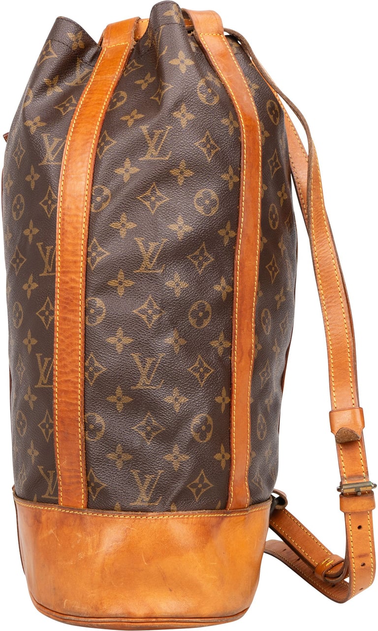 Louis Vuitton Louis Vuitton Canvas Monogram Randonnee Backpack Bruin