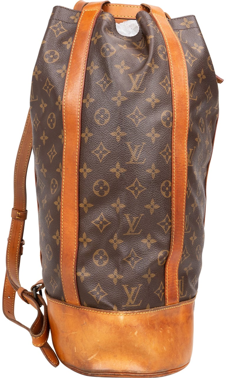 Louis Vuitton Louis Vuitton Canvas Monogram Randonnee Backpack Bruin