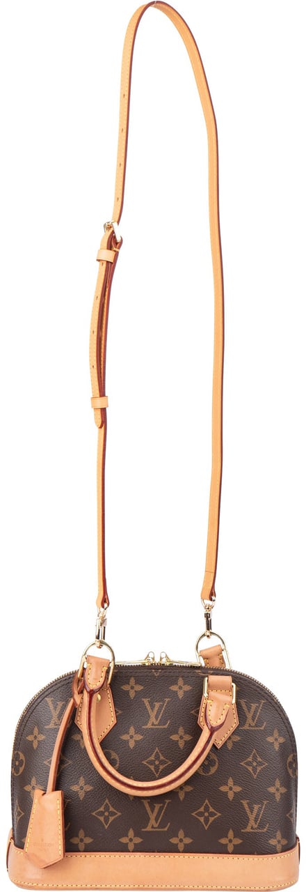 Louis Vuitton Louis Vuitton Canvas Monogram Alma BB Handbag Bruin