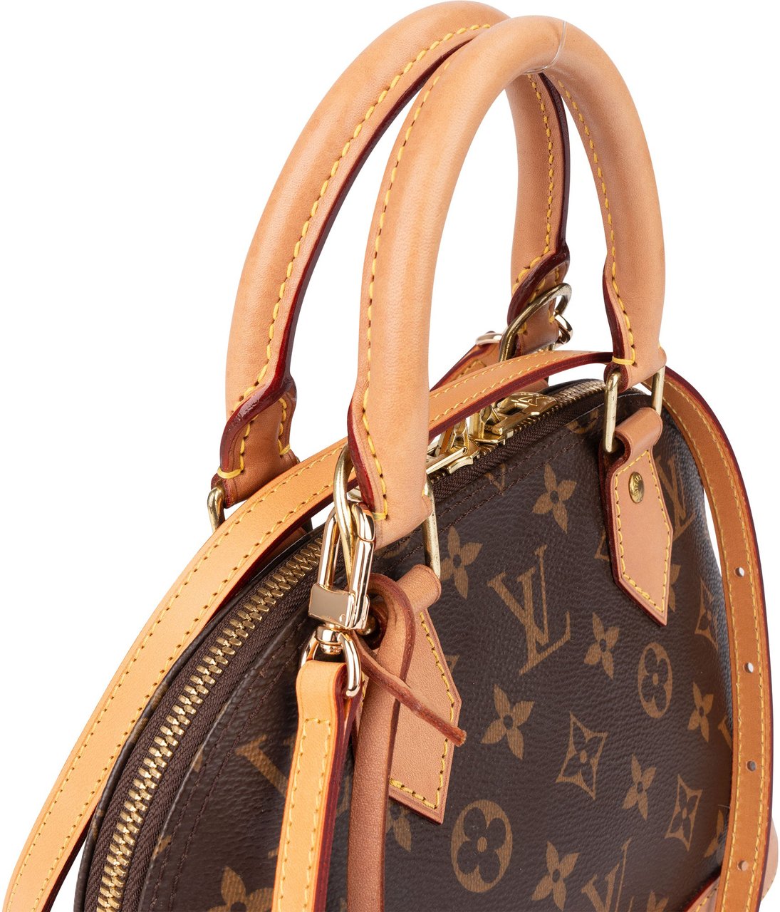 Louis Vuitton Louis Vuitton Canvas Monogram Alma BB Handbag Bruin