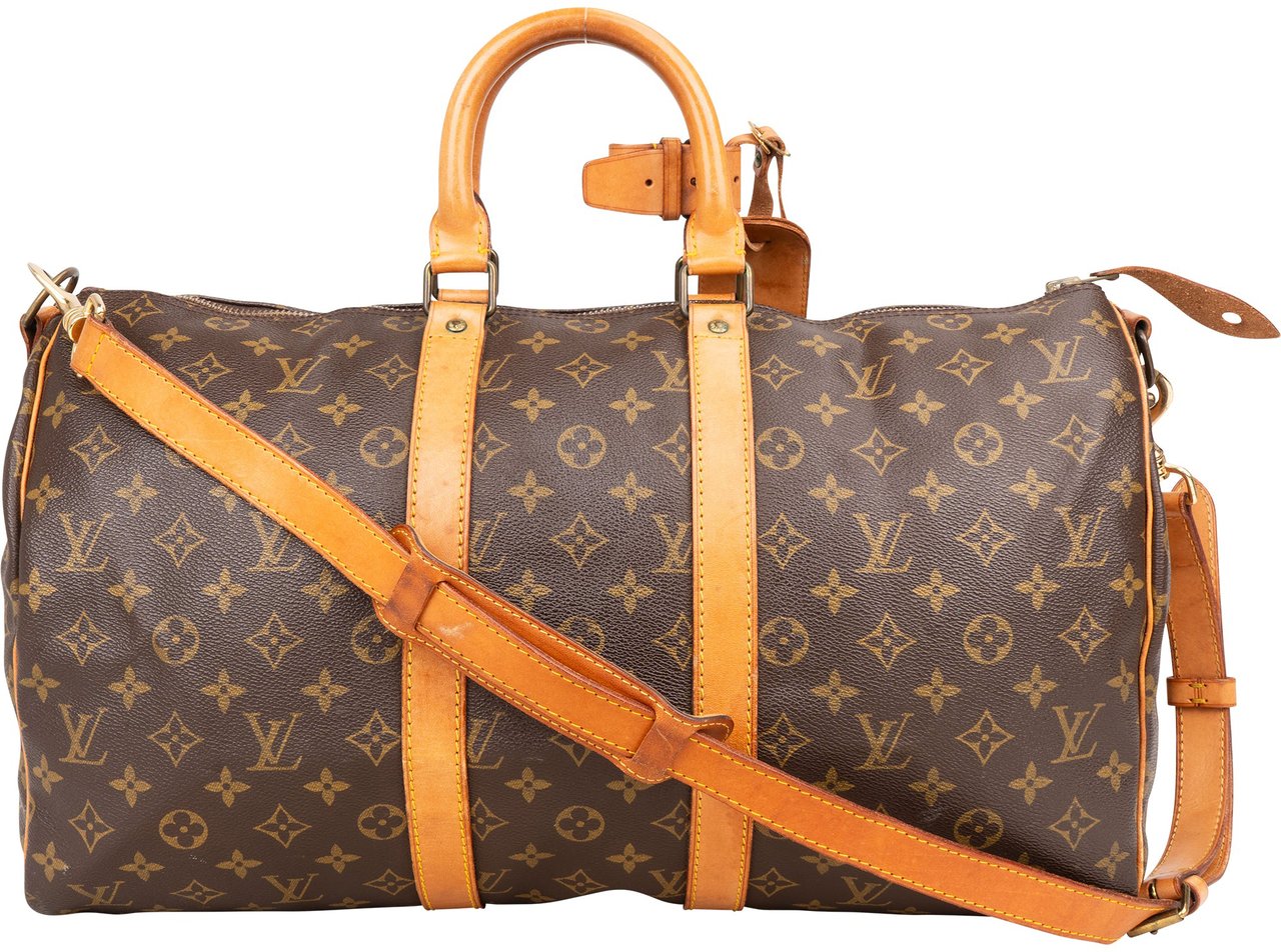 Louis Vuitton Louis Vuitton Canvas Monogram Keepall 45 Bandouliere Bruin