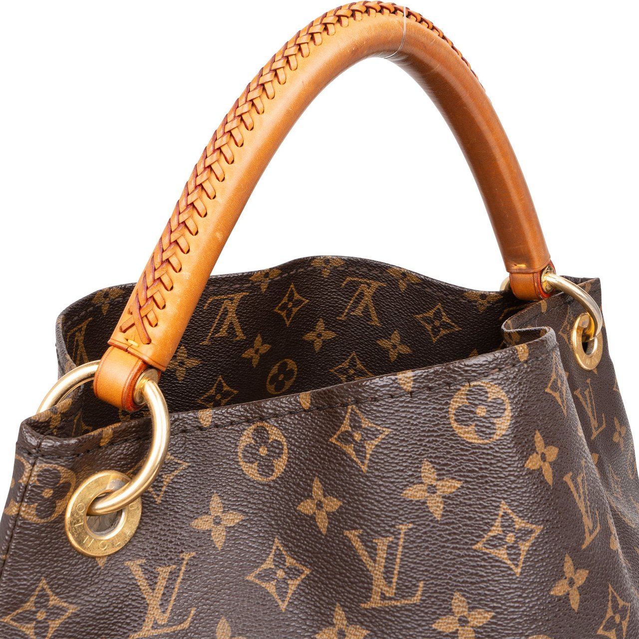 Louis Vuitton Louis Vuitton Canvas Monogram Artsy MM Handbag Bruin