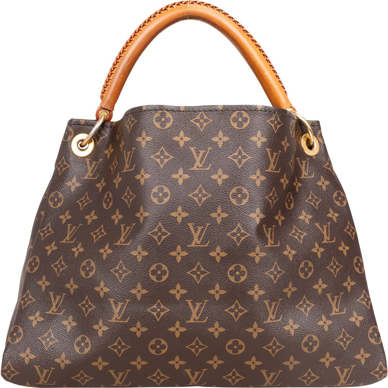 Louis Vuitton Louis Vuitton Canvas Monogram Artsy MM Handbag Bruin