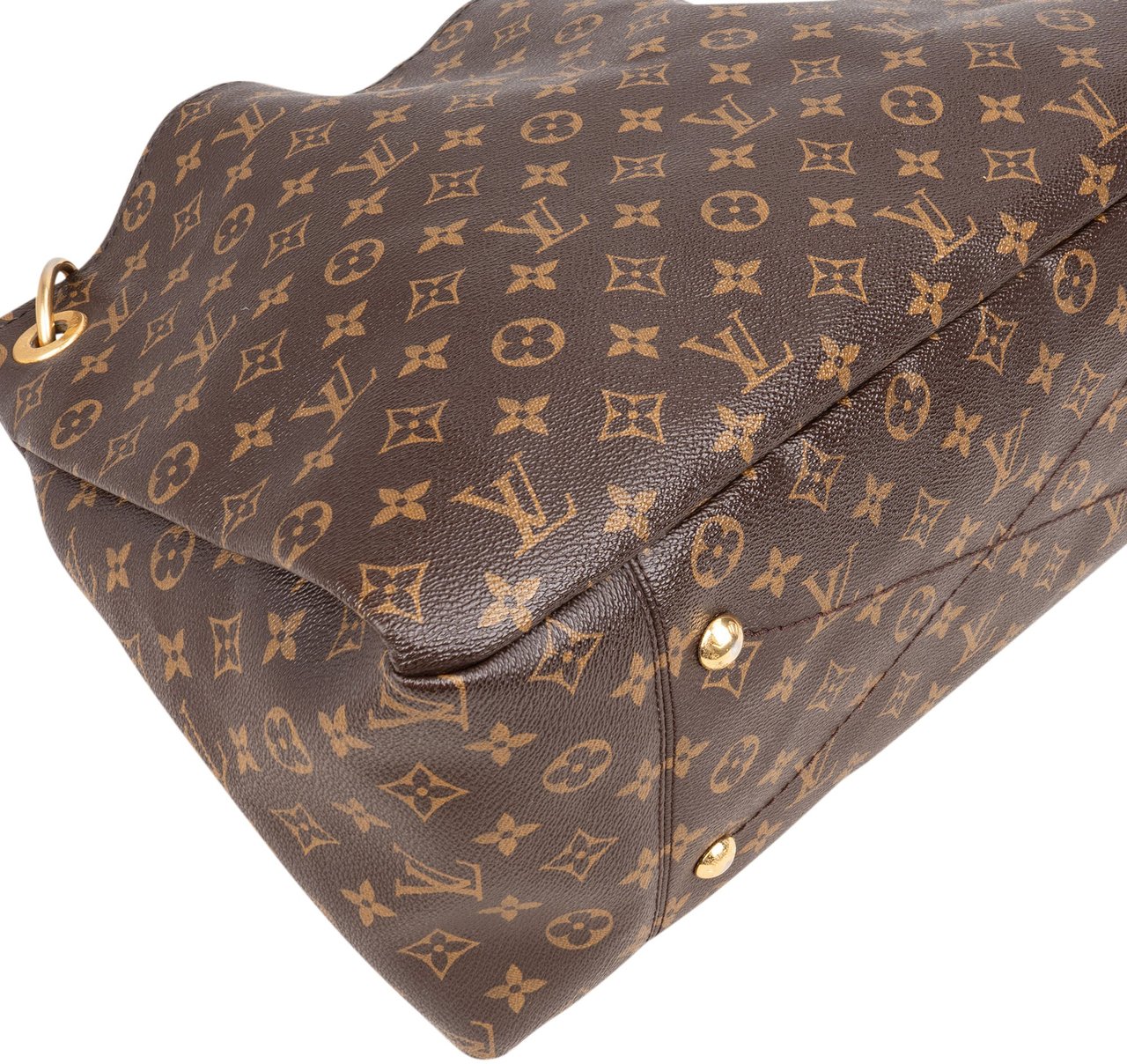 Louis Vuitton Louis Vuitton Canvas Monogram Artsy MM Handbag Bruin