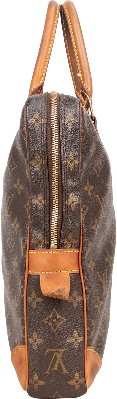 Louis Vuitton Louis Vuitton Canvas Monogram Porte Documents Handbag Bruin