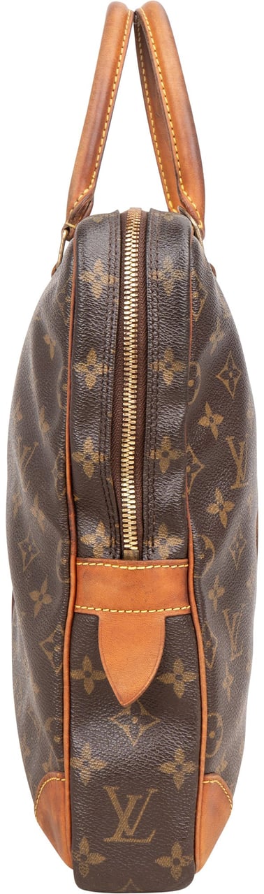 Louis Vuitton Louis Vuitton Canvas Monogram Porte Documents Handbag Bruin