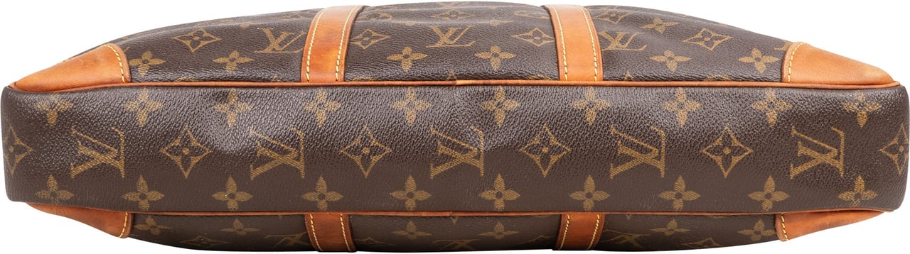 Louis Vuitton Louis Vuitton Canvas Monogram Porte Documents Handbag Bruin