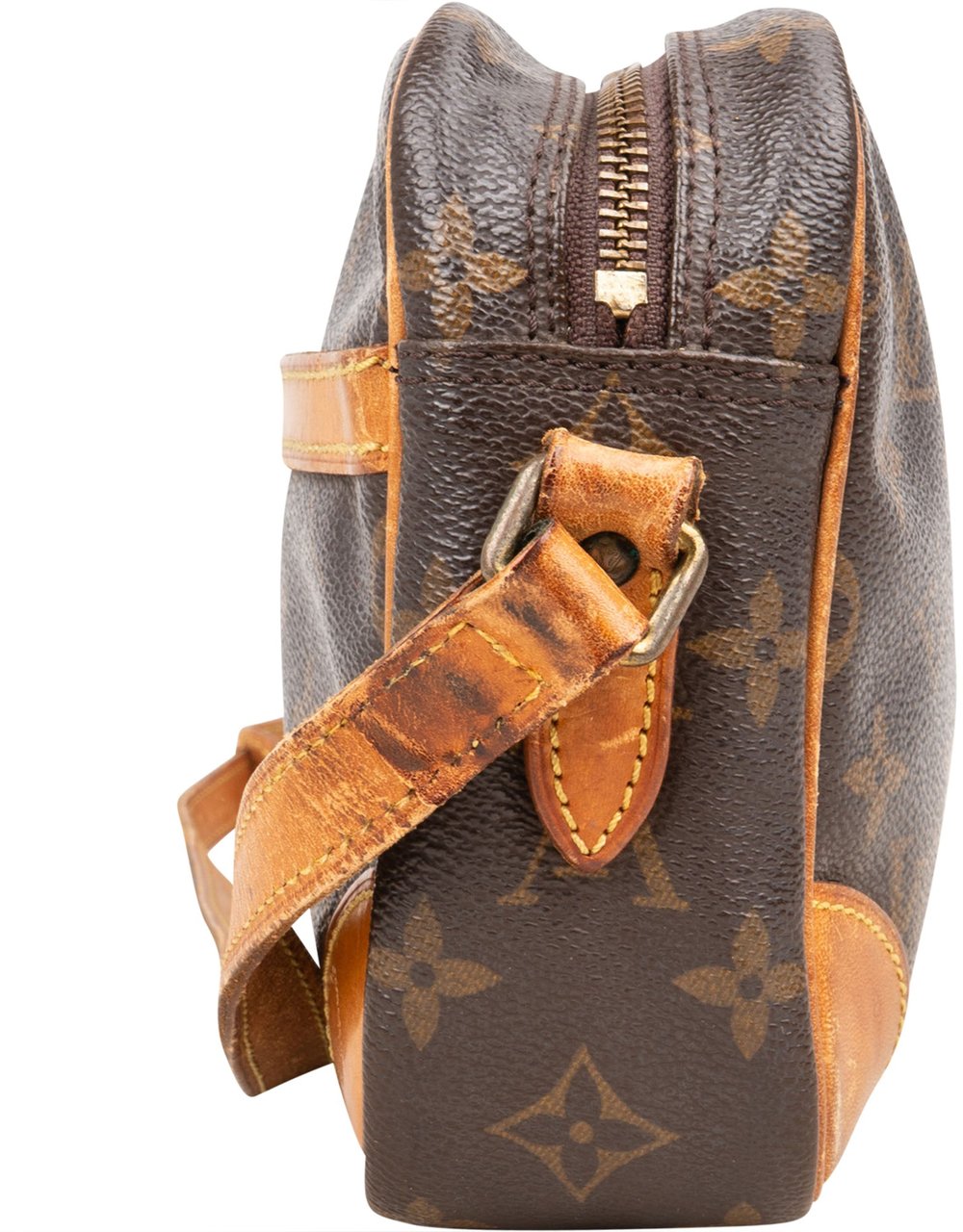 Louis Vuitton Louis Vuitton Canvas Monogram Trocadero 23 Crossbody Bag Bruin