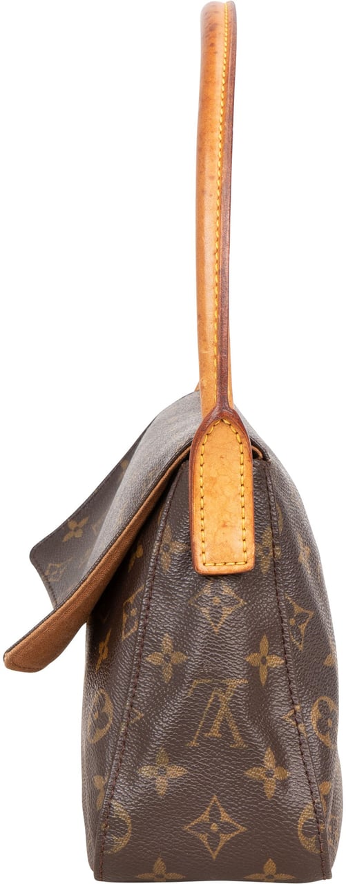 Louis Vuitton Louis Vuitton Canvas Monogram Looping PM Handbag Bruin