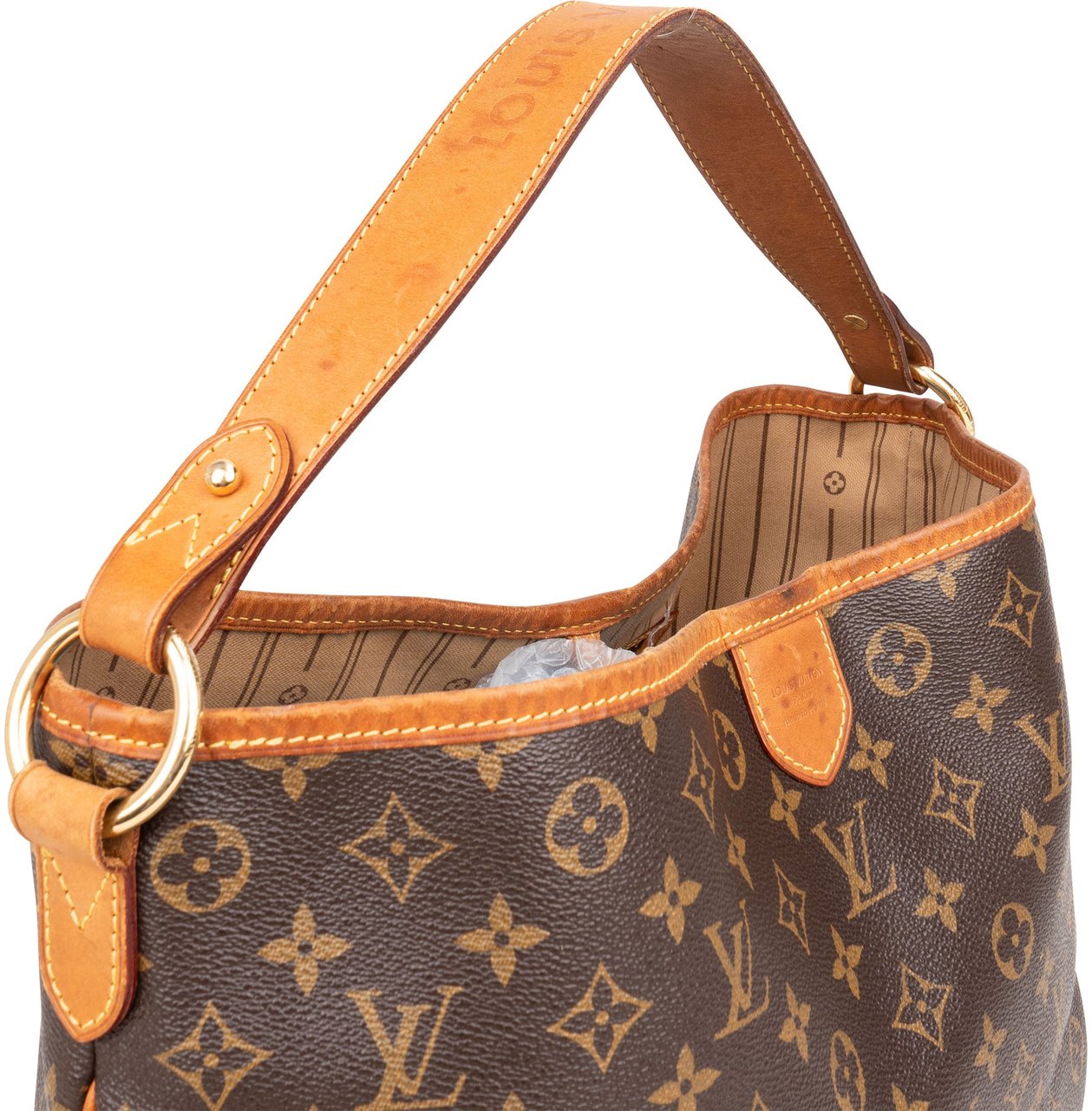Louis Vuitton Louis Vuitton Canvas Monogram Delightful PM Handbag Bruin