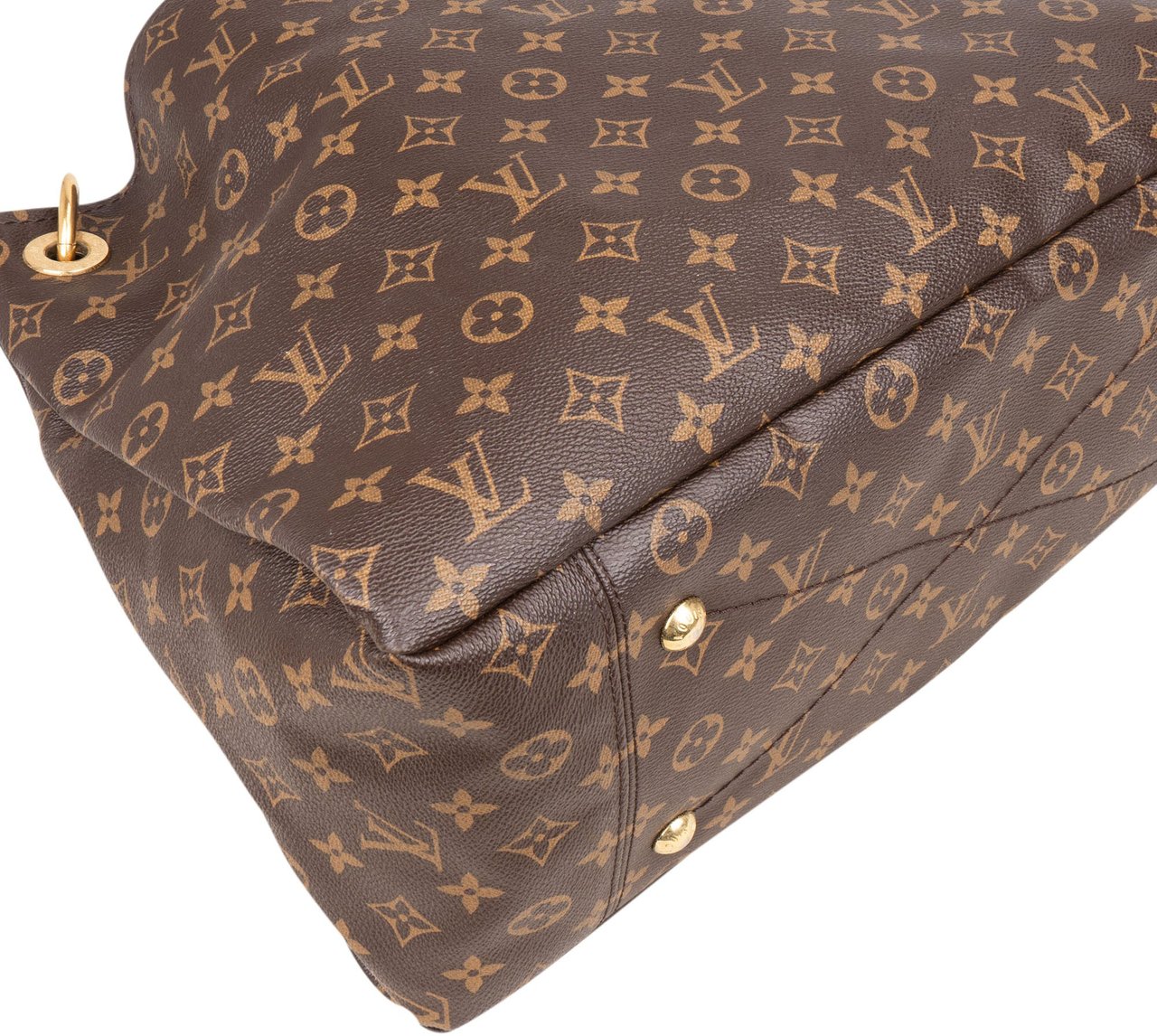 Louis Vuitton Louis Vuitton Canvas Monogram Artsy MM Handbag Bruin