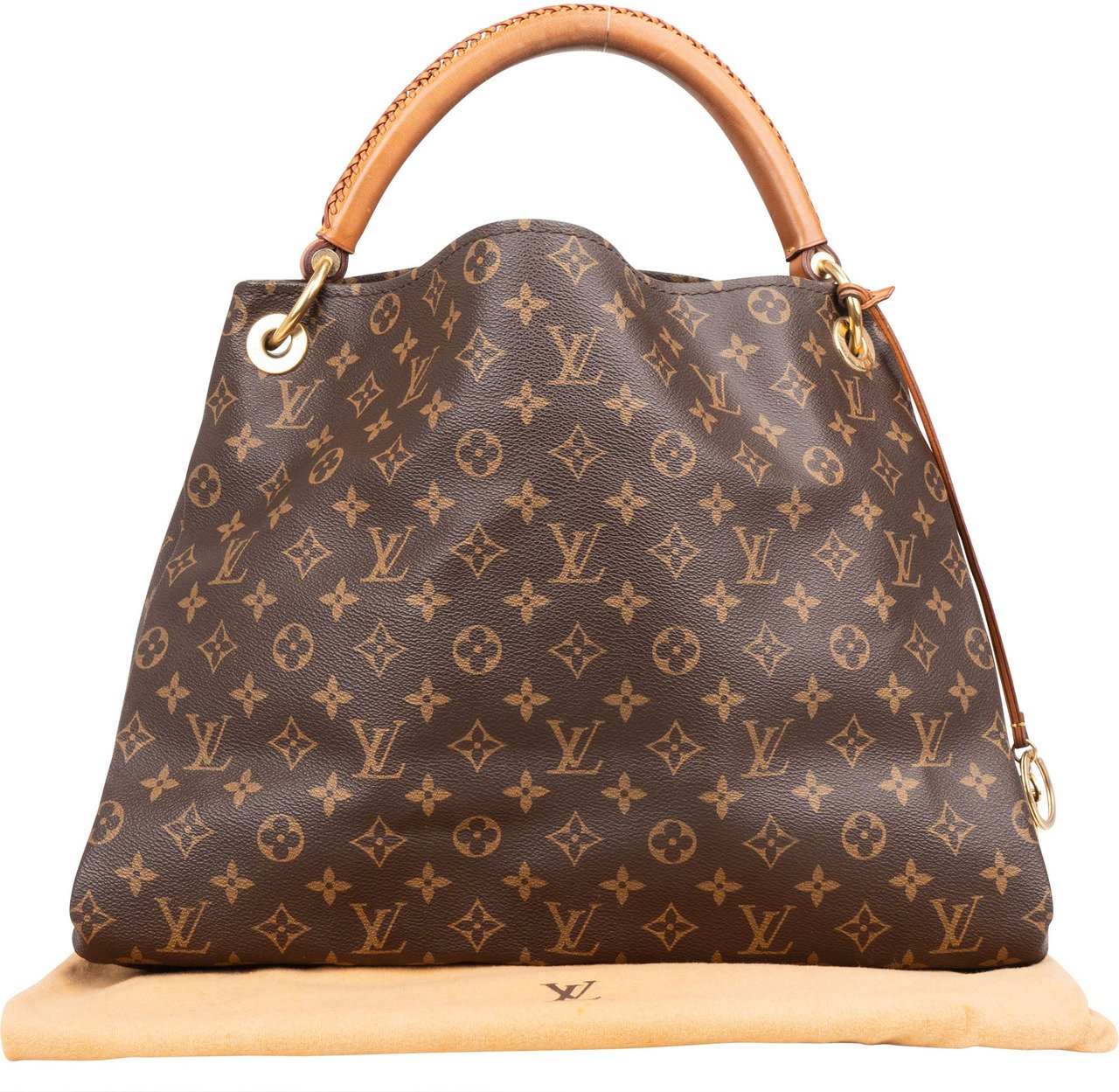 Louis Vuitton Louis Vuitton Canvas Monogram Artsy MM Handbag Bruin