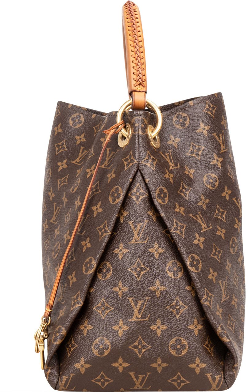 Louis Vuitton Louis Vuitton Canvas Monogram Artsy MM Handbag Bruin