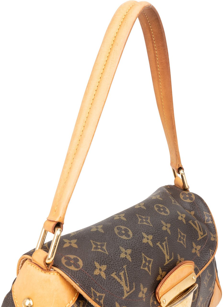 Louis Vuitton Louis Vuitton Canvas Monogram Beverly MM Shoulder Bag Bruin