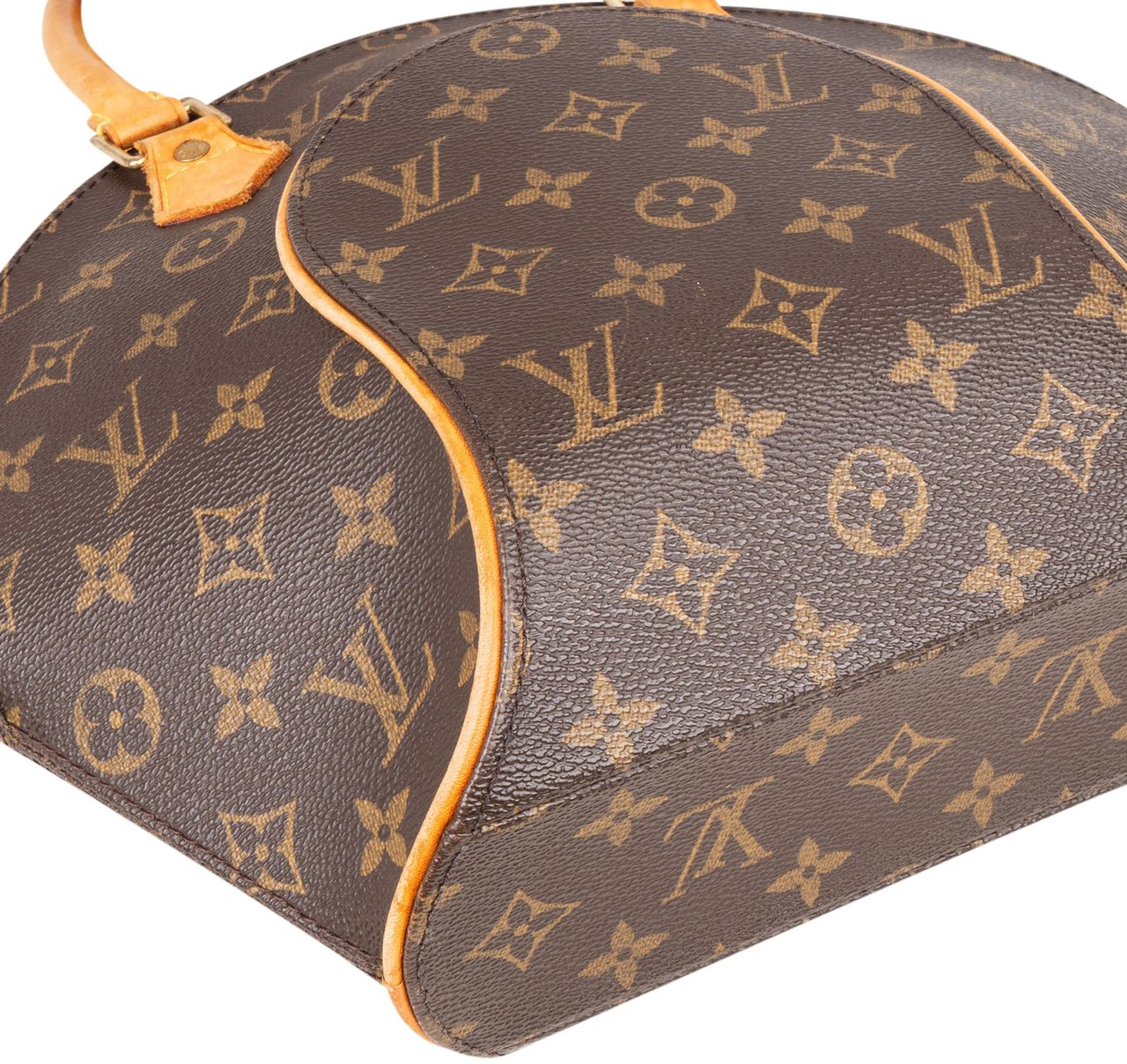 Louis Vuitton Louis Vuitton Canvas Monogram Ellipse PM Handbag Bruin