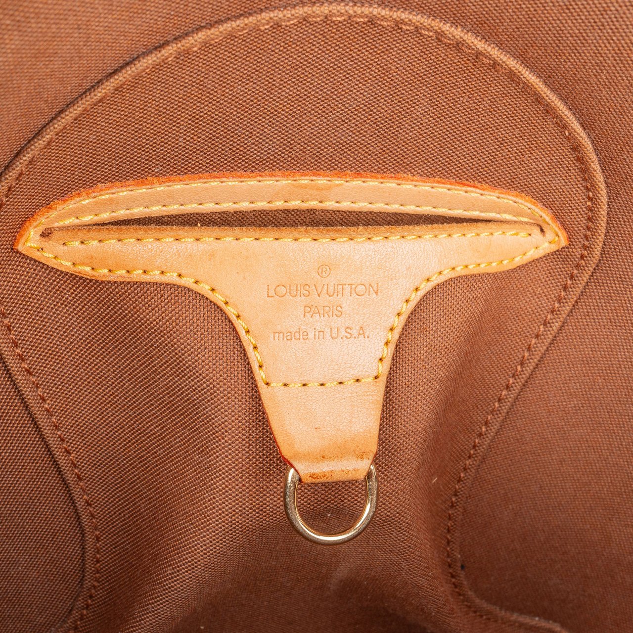 Louis Vuitton Louis Vuitton Canvas Monogram Ellipse PM Handbag Bruin