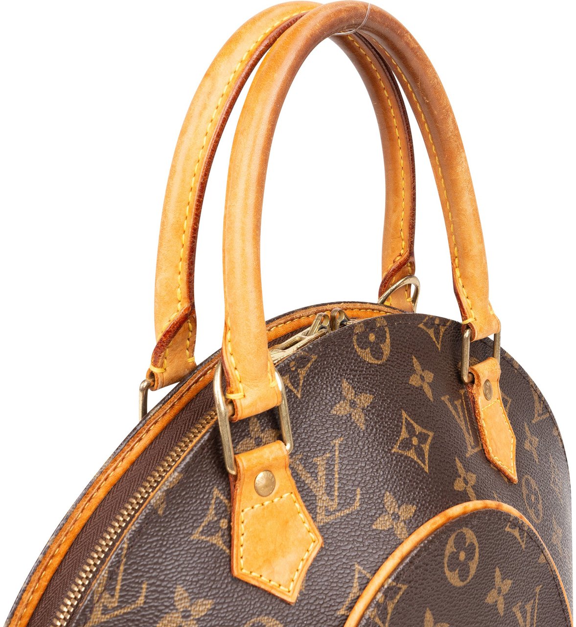 Louis Vuitton Louis Vuitton Canvas Monogram Ellipse PM Handbag Bruin