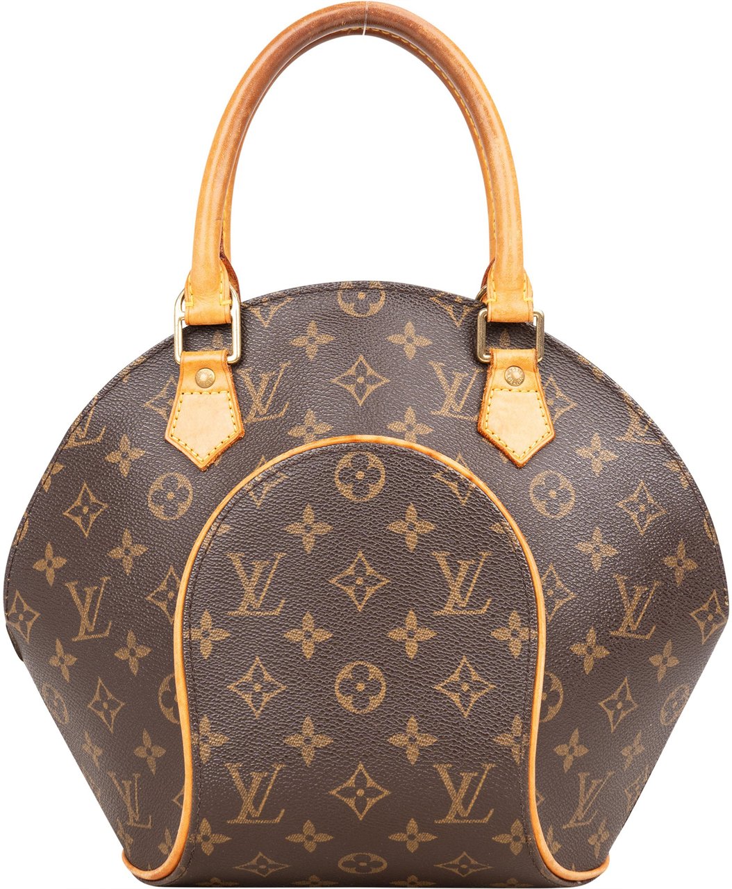 Louis Vuitton Louis Vuitton Canvas Monogram Ellipse PM Handbag Bruin