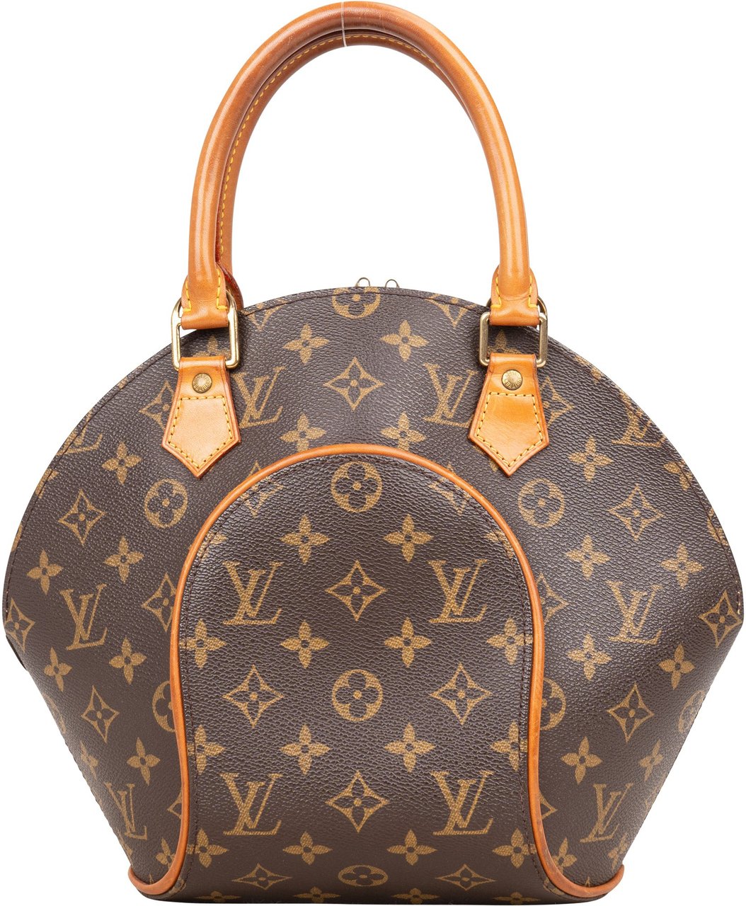 Louis Vuitton Louis Vuitton Canvas Monogram Ellipse PM Handbag Bruin