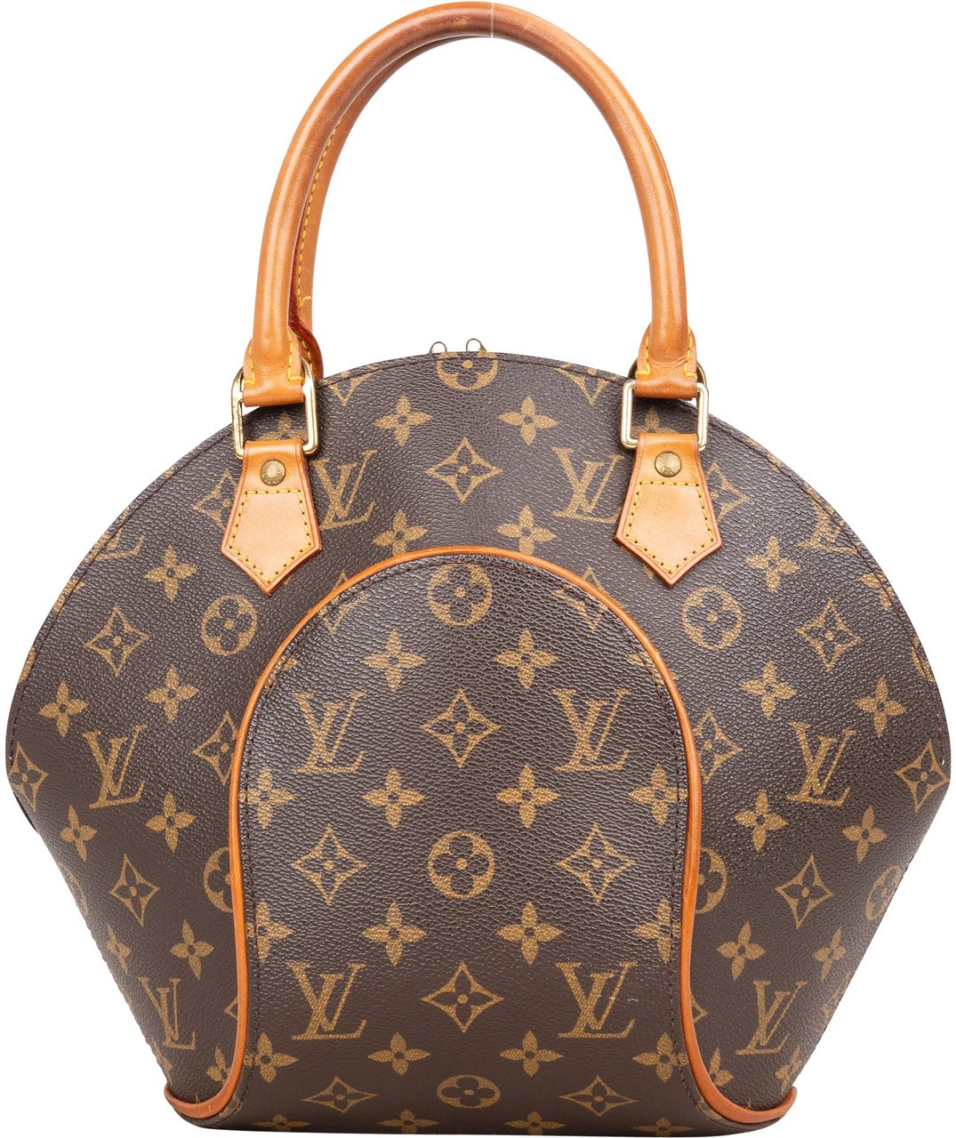 Louis Vuitton Louis Vuitton Canvas Monogram Ellipse PM Handbag Bruin