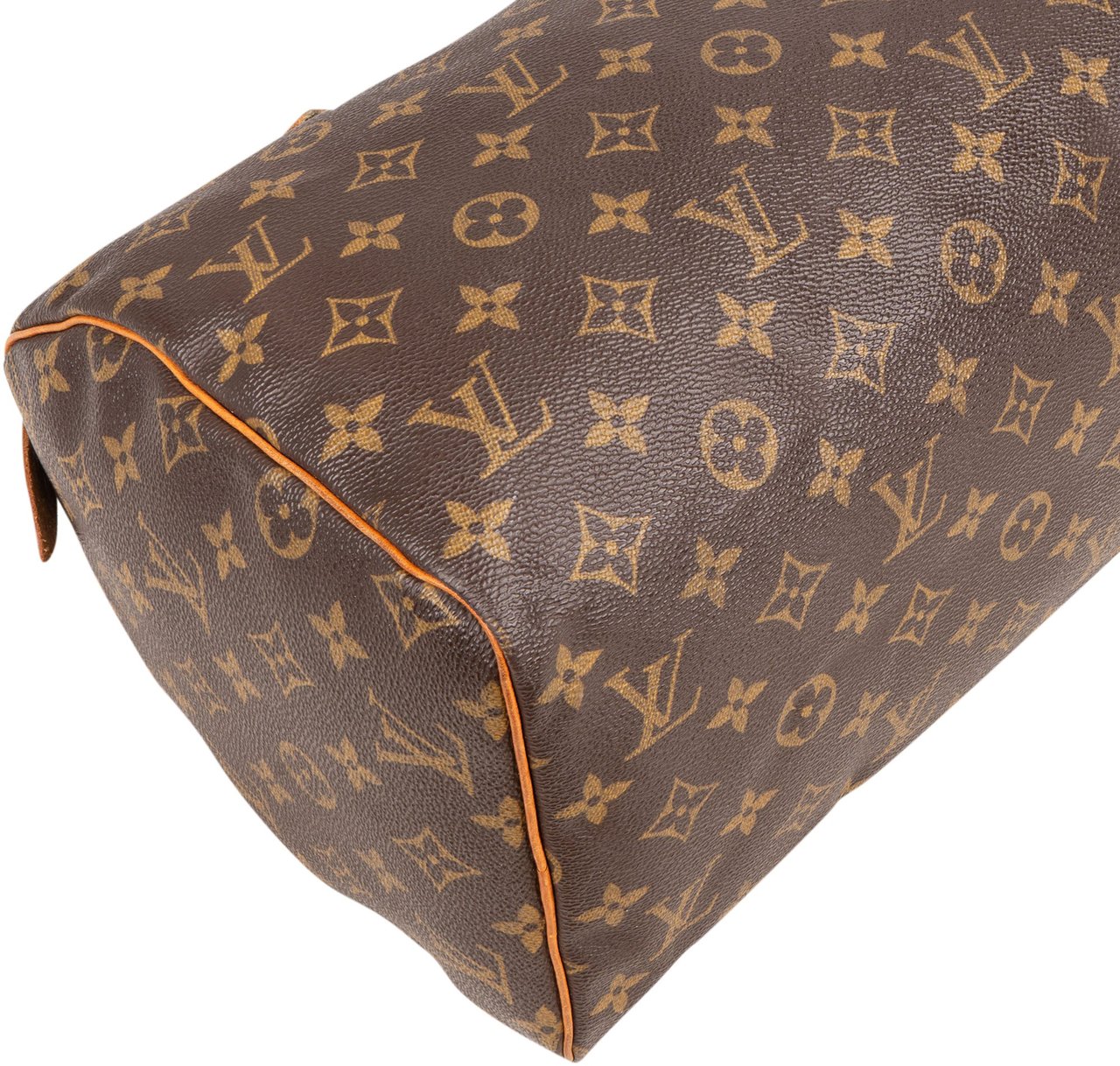 Louis Vuitton Louis Vuitton Canvas Monogram Speedy 30 Handbag Bruin