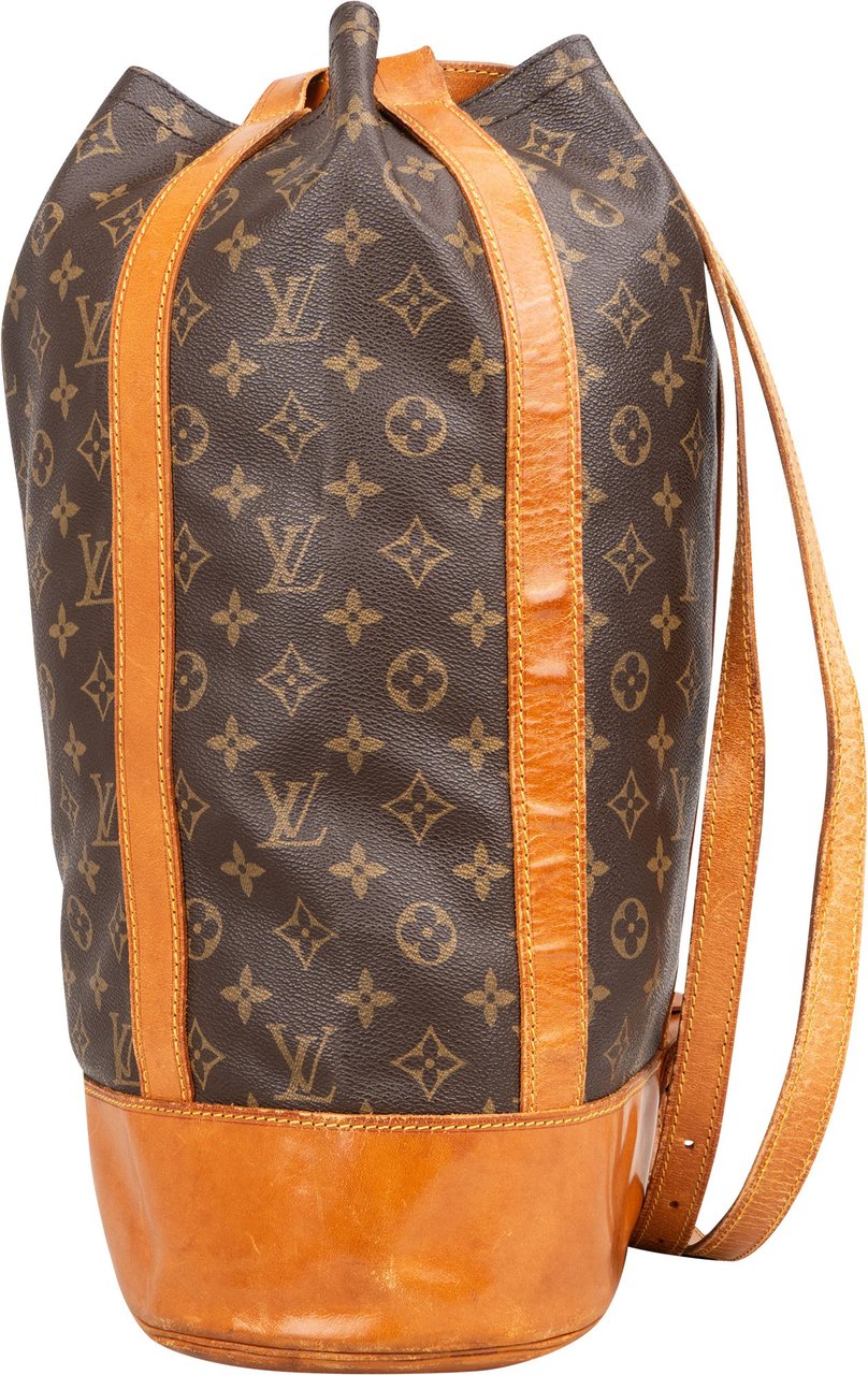 Louis Vuitton Louis Vuitton Canvas Monogram Randonnee Backpack Bruin