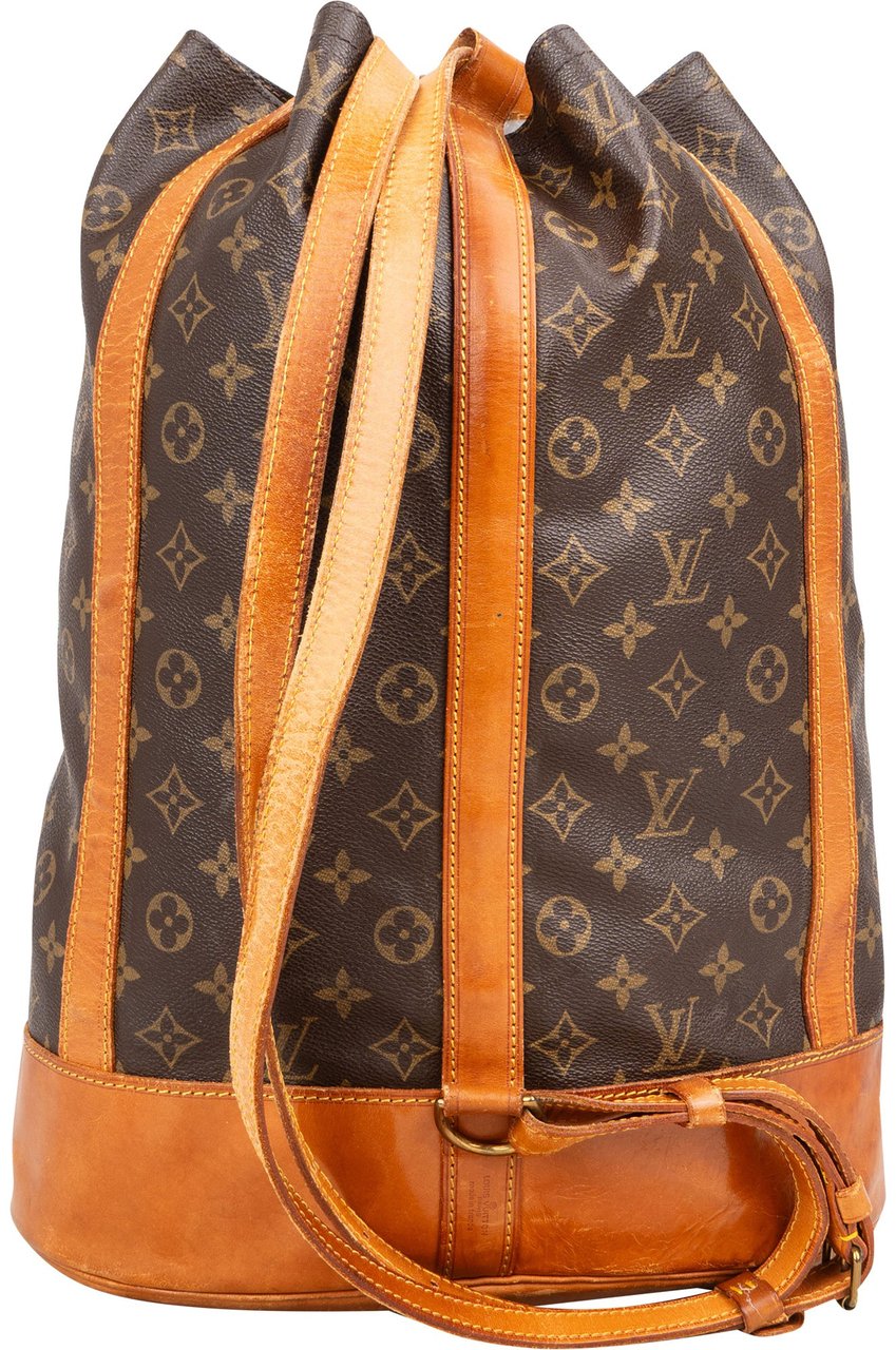 Louis Vuitton Louis Vuitton Canvas Monogram Randonnee Backpack Bruin
